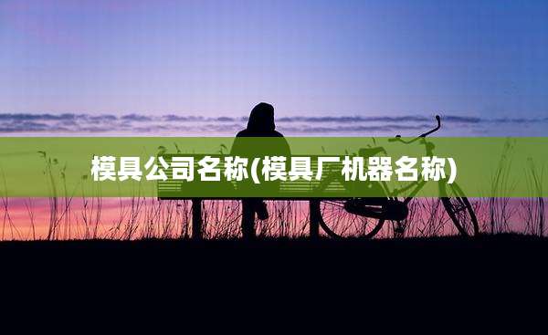 模具公司名称(模具厂机器名称)