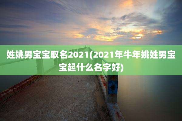 姓姚男宝宝取名2021(2021年牛年姚姓男宝宝起什么名字好)