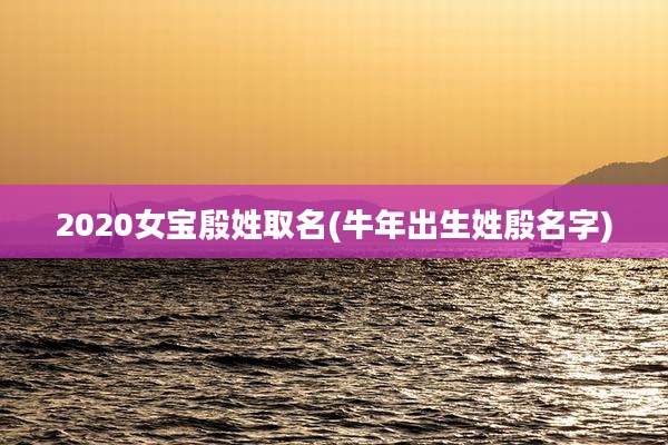 2020女宝殷姓取名(牛年出生姓殷名字)