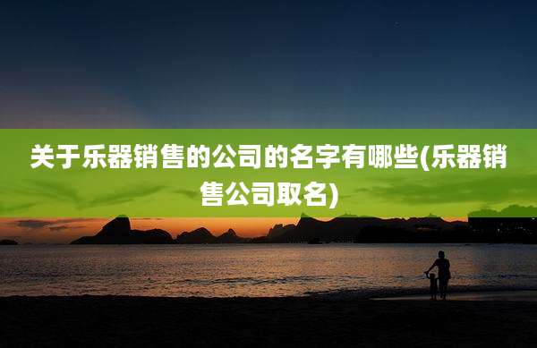 关于乐器销售的公司的名字有哪些(乐器销售公司取名)
