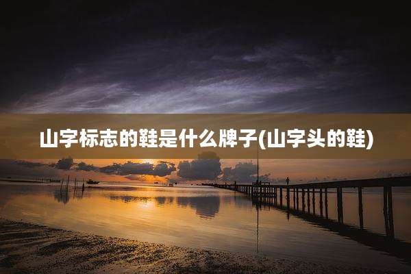 山字标志的鞋是什么牌子(山字头的鞋)