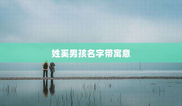 姓奚男孩名字带寓意
