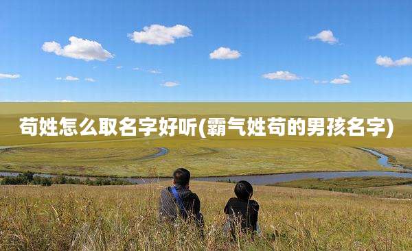 苟姓怎么取名字好听(霸气姓苟的男孩名字)