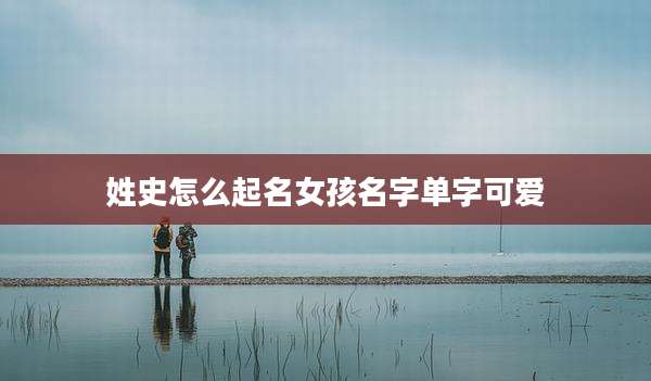姓史怎么起名女孩名字单字可爱