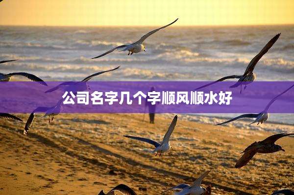 公司名字几个字顺风顺水好