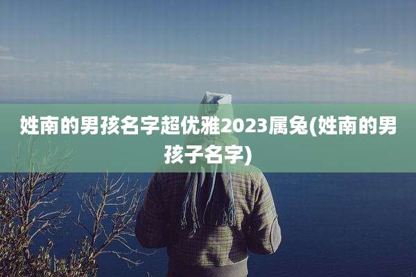 姓南的男孩名字超优雅2023属兔(姓南的男孩子名字)