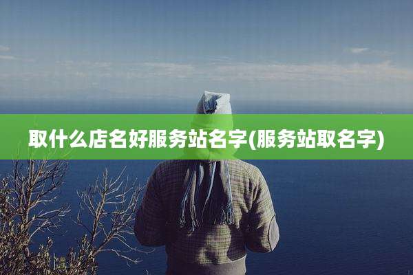 取什么店名好服务站名字(服务站取名字)