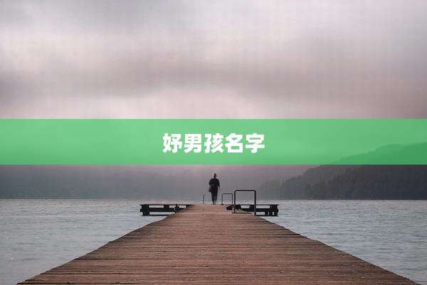 妤男孩名字