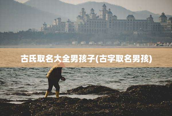 古氏取名大全男孩子(古字取名男孩)