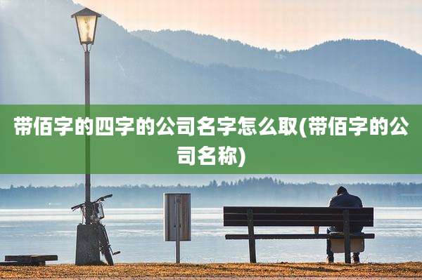 带佰字的四字的公司名字怎么取(带佰字的公司名称)