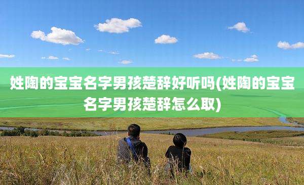 姓陶的宝宝名字男孩楚辞好听吗(姓陶的宝宝名字男孩楚辞怎么取)