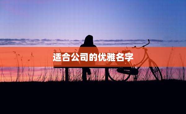 适合公司的优雅名字