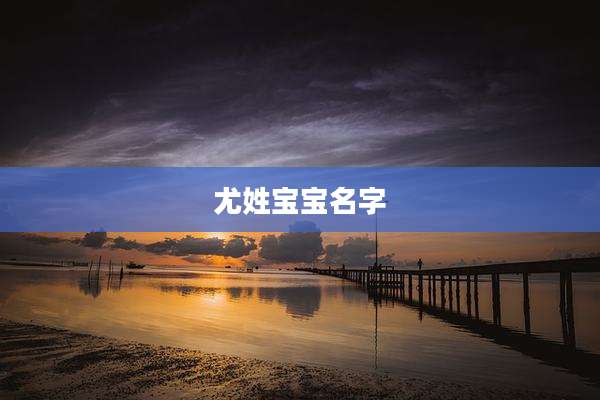 尤姓宝宝名字