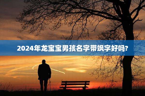 2024年龙宝宝男孩名字带飒字好吗?
