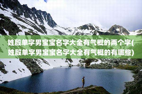 姓殷单字男宝宝名字大全有气概的两个字(姓殷单字男宝宝名字大全有气概的有哪些)