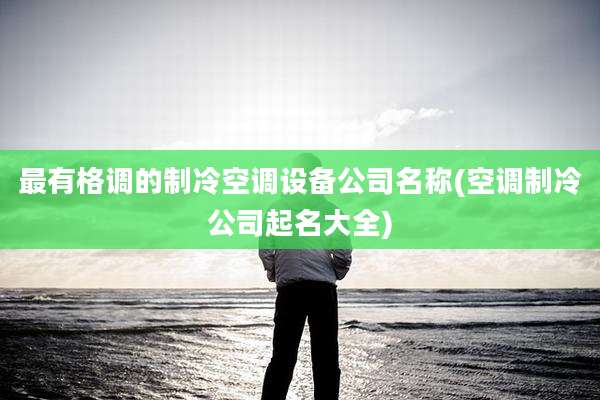最有格调的制冷空调设备公司名称(空调制冷公司起名大全)