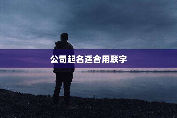 公司起名适合用联字