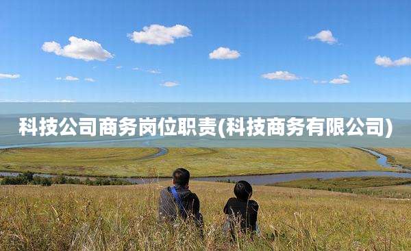 科技公司商务岗位职责(科技商务有限公司)