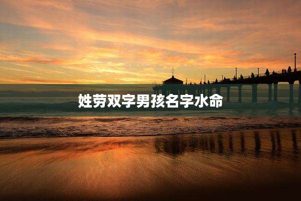 姓劳双字男孩名字水命