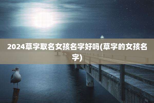 2024草字取名女孩名字好吗(草字的女孩名字)