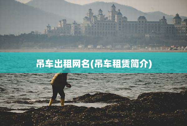 吊车出租网名(吊车租赁简介)