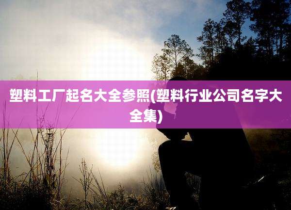 塑料工厂起名大全参照(塑料行业公司名字大全集)