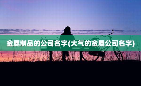 金属制品的公司名字(大气的金属公司名字)
