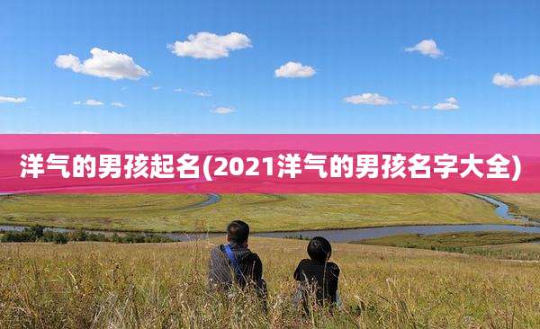 洋气的男孩起名(2021洋气的男孩名字大全)