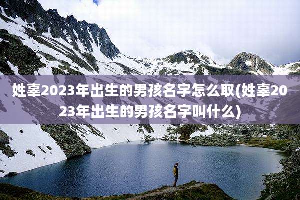 姓辜2023年出生的男孩名字怎么取(姓辜2023年出生的男孩名字叫什么)