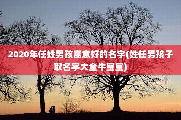2020年任姓男孩寓意好的名字(姓任男孩子取名字大全牛宝宝)