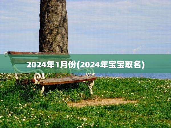 2024年1月份(2024年宝宝取名)