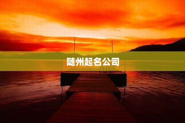 随州起名公司