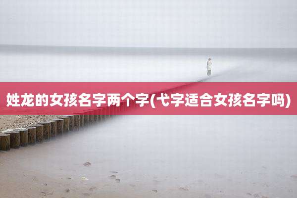 姓龙的女孩名字两个字(弋字适合女孩名字吗)