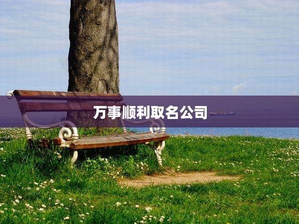 万事顺利取名公司