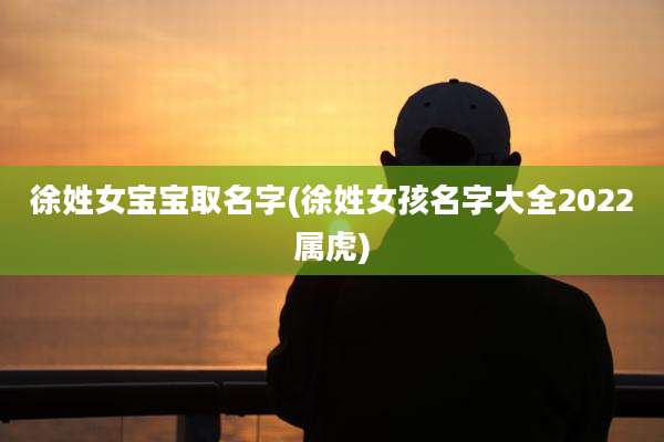徐姓女宝宝取名字(徐姓女孩名字大全2022属虎)