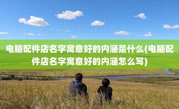电脑配件店名字寓意好的内涵是什么(电脑配件店名字寓意好的内涵怎么写)