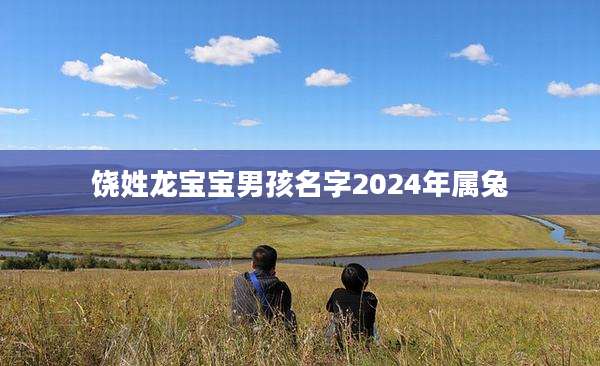 饶姓龙宝宝男孩名字2024年属兔