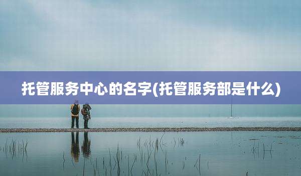 托管服务中心的名字(托管服务部是什么)