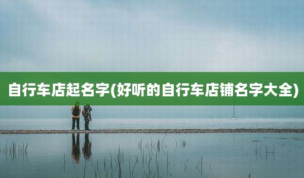 自行车店起名字(好听的自行车店铺名字大全)