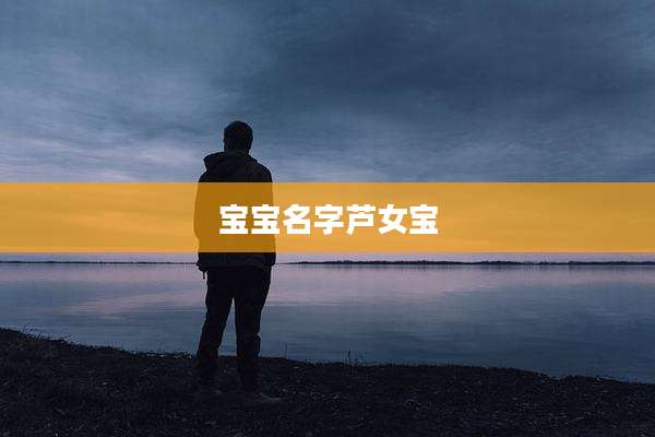 宝宝名字芦女宝