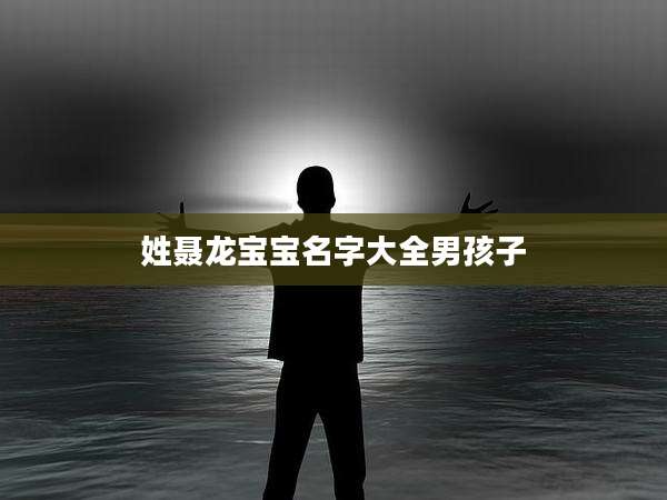 姓聂龙宝宝名字大全男孩子