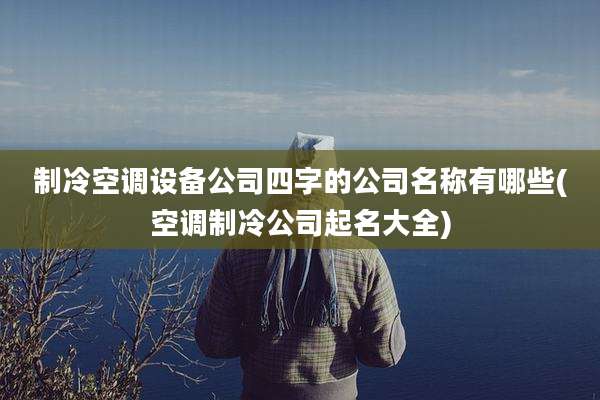 制冷空调设备公司四字的公司名称有哪些(空调制冷公司起名大全)