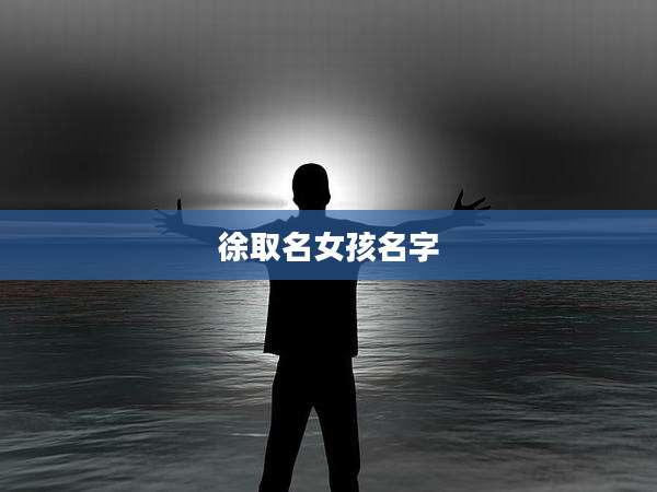 徐取名女孩名字