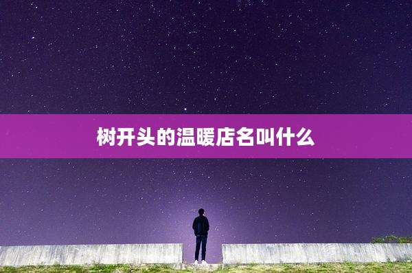 树开头的温暖店名叫什么