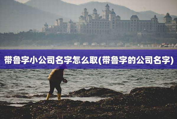 带鲁字小公司名字怎么取(带鲁字的公司名字)