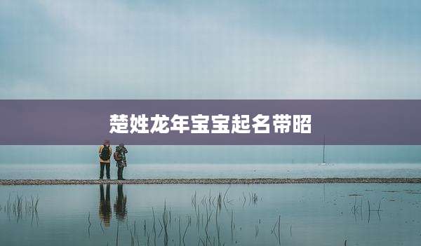 楚姓龙年宝宝起名带昭