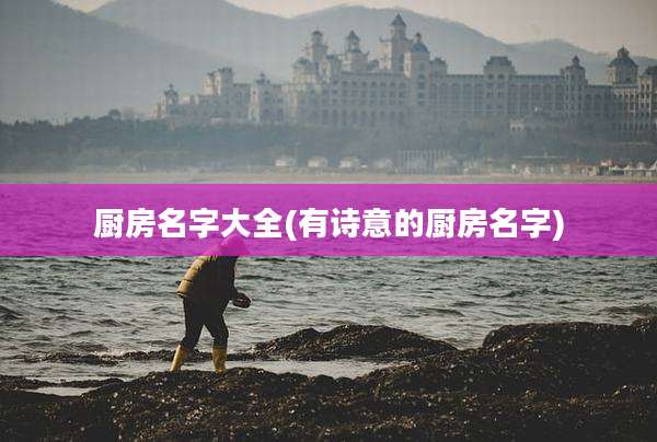 厨房名字大全(有诗意的厨房名字)