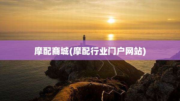 摩配商城(摩配行业门户网站)
