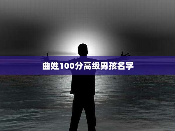 曲姓100分高级男孩名字