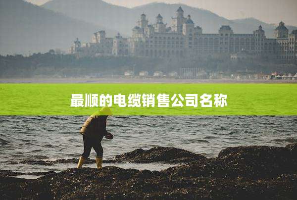 最顺的电缆销售公司名称